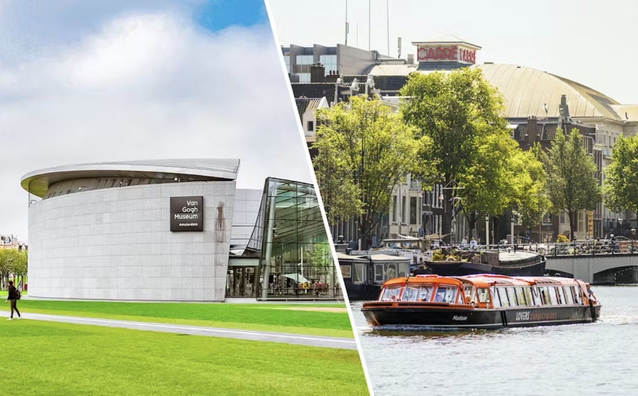 Van Gogh Museum Tickets + City Canal Cruise